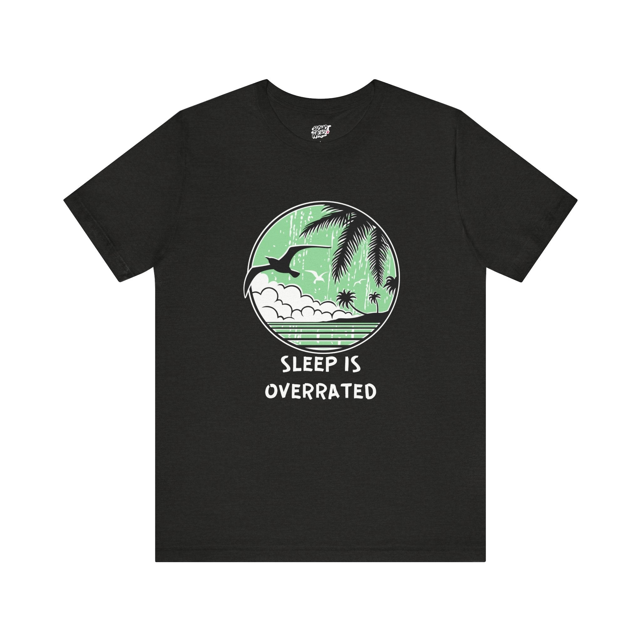 Sleepy Days Unisex Tee: Beach Lovers Printify