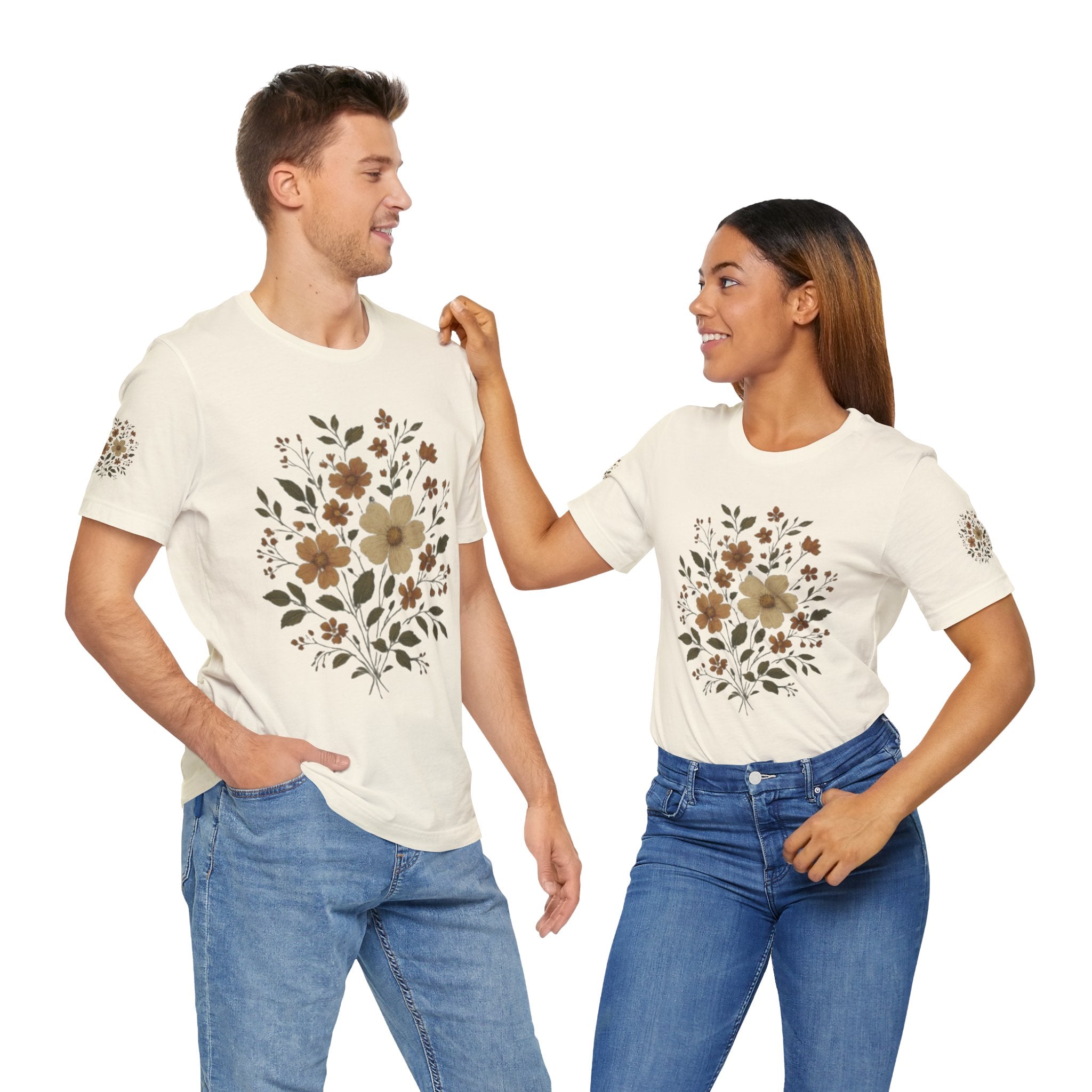 Boho Floral Tee Printify