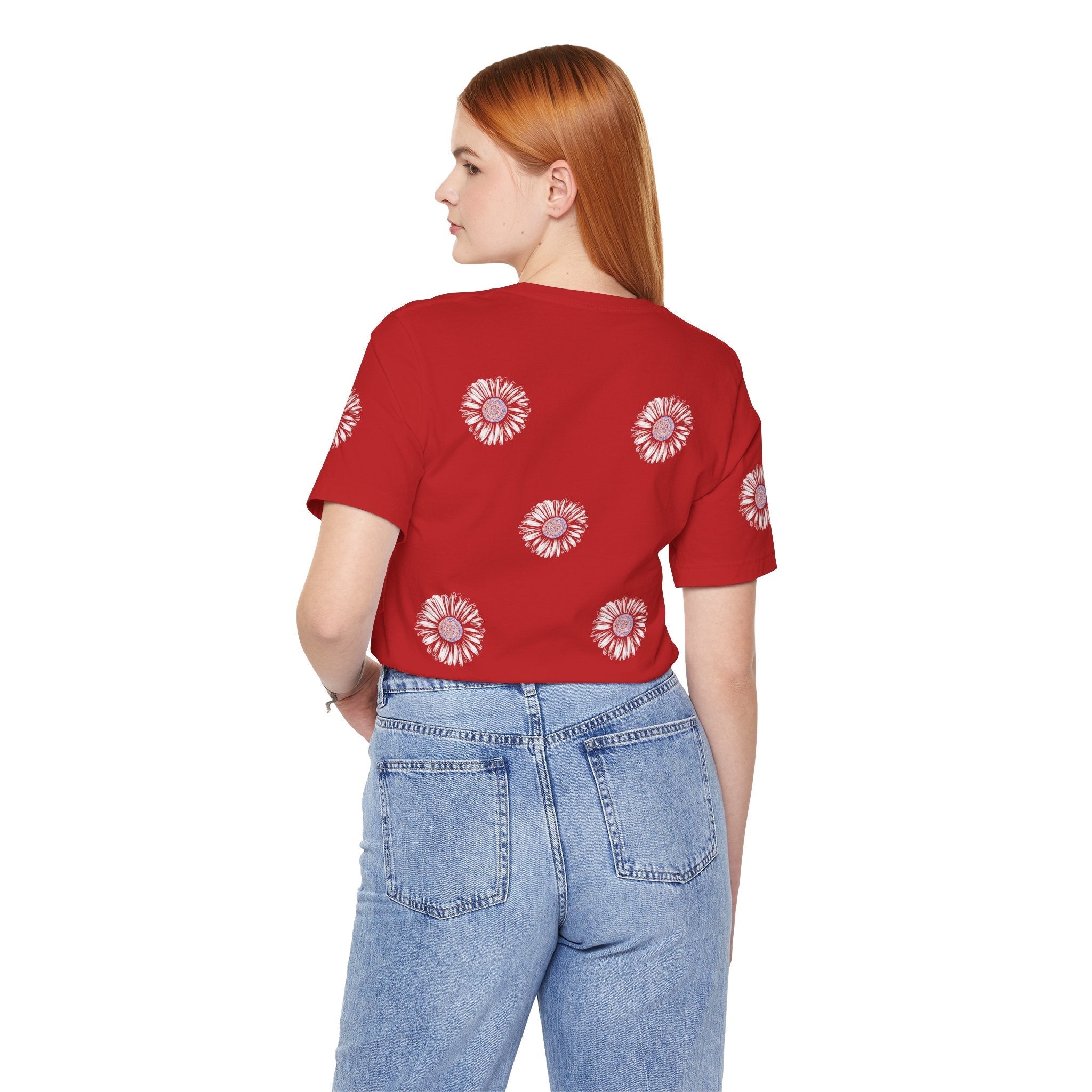 Boho Blue Mandala Tee Boho Wear
