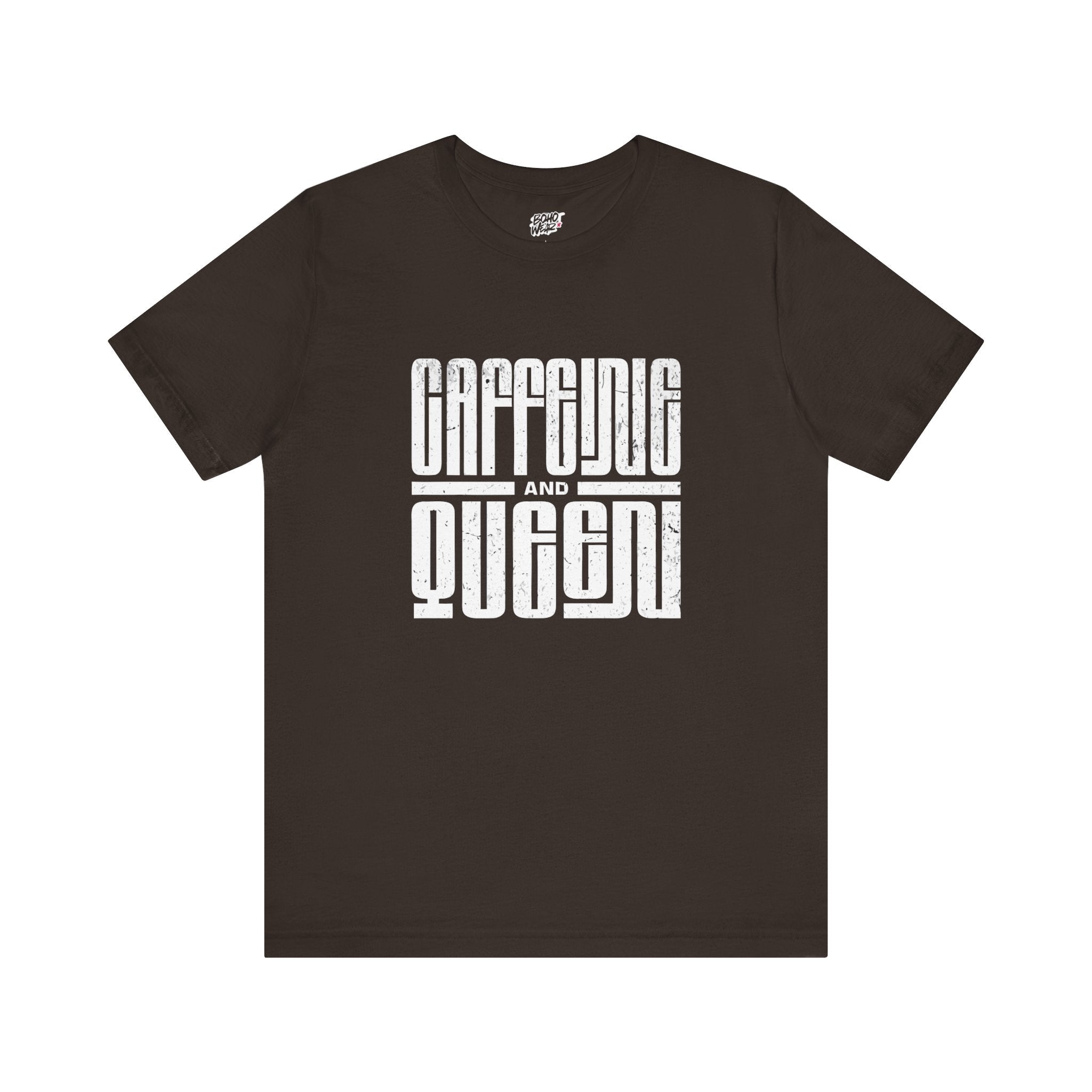T-Shirt for Coffee Lovers - Caffeine Queen Design Printify