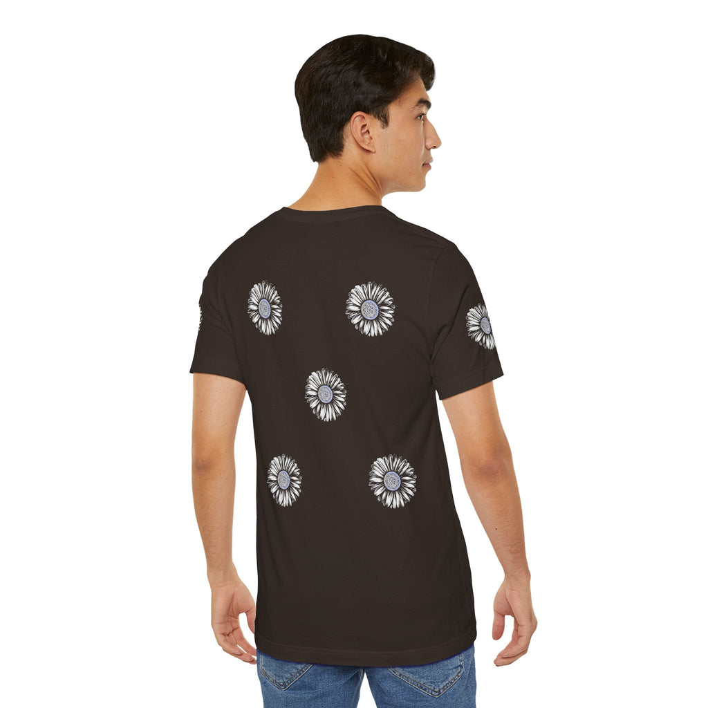 Boho Blue Mandala Tee Printify