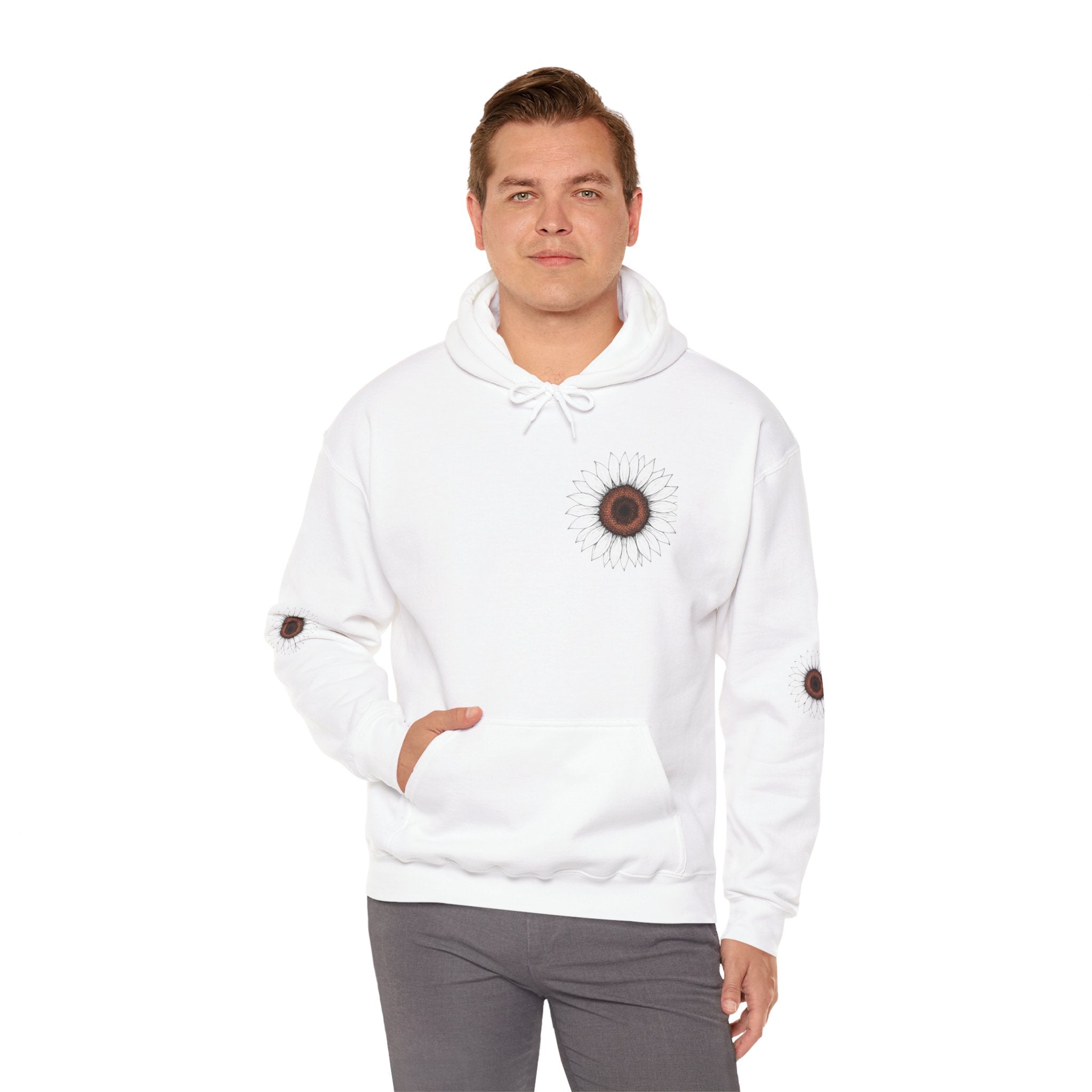 Funny Boho Sunflower Hoodie Boho Wear
