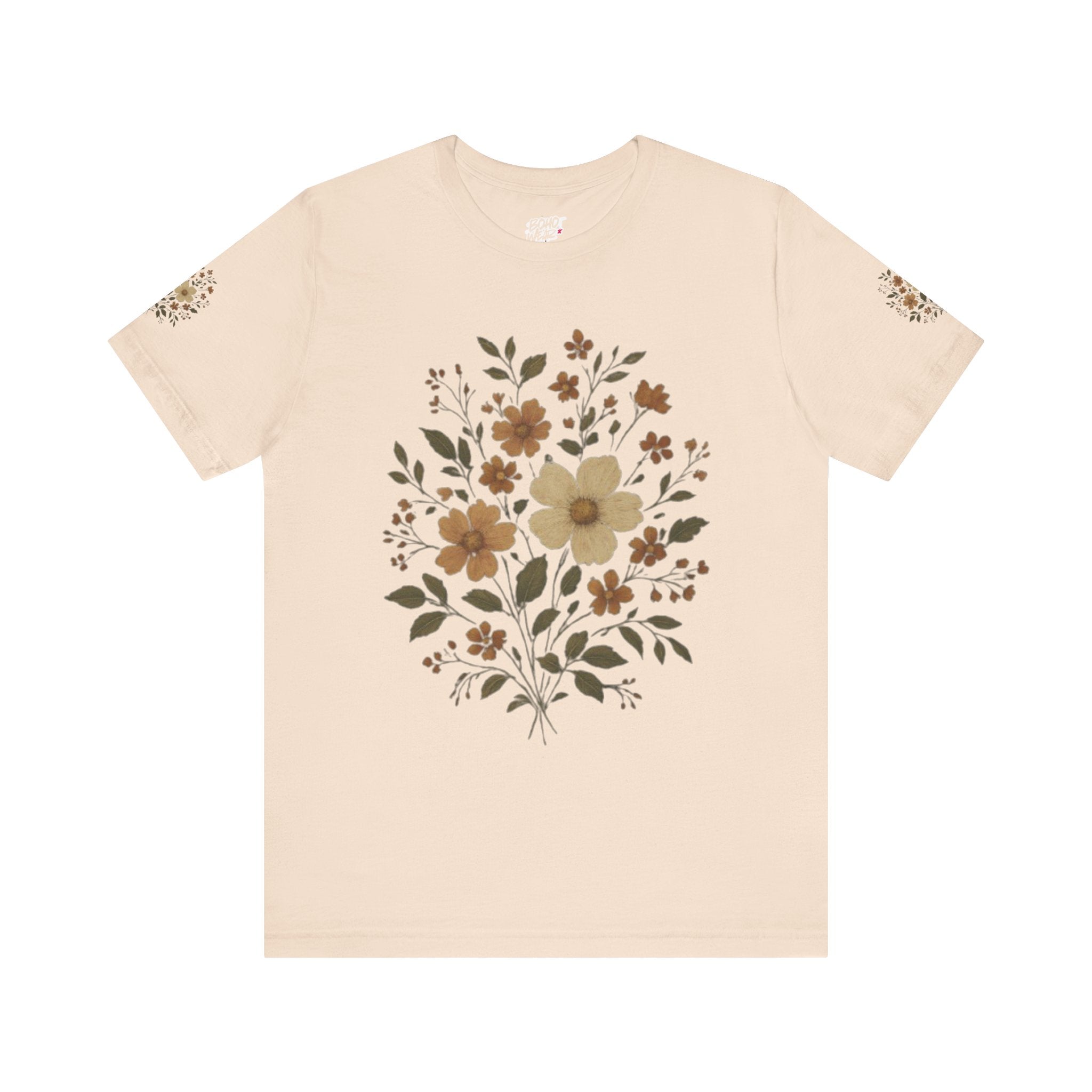 Boho Floral Tee Printify