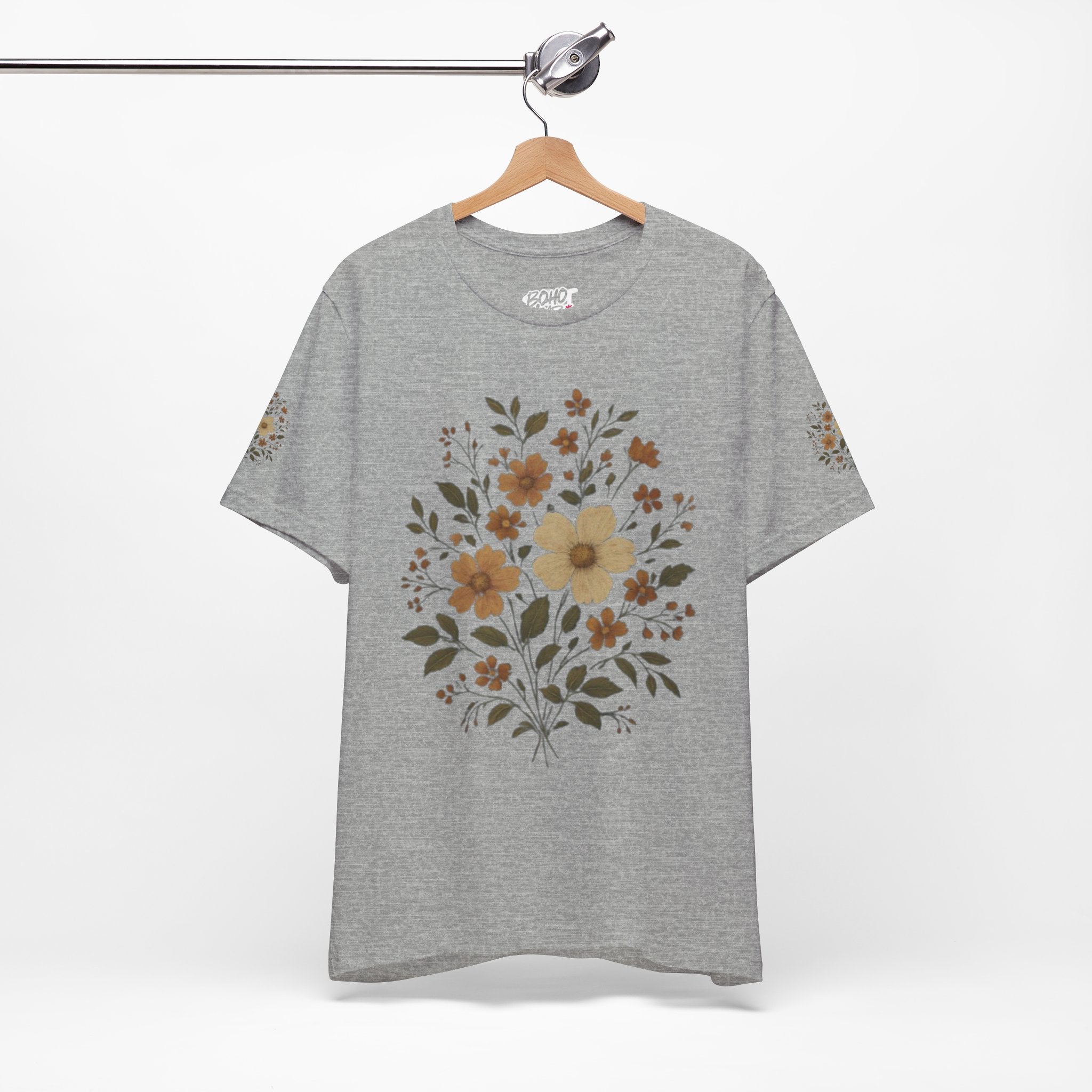Boho Floral Tee Boho Wear
