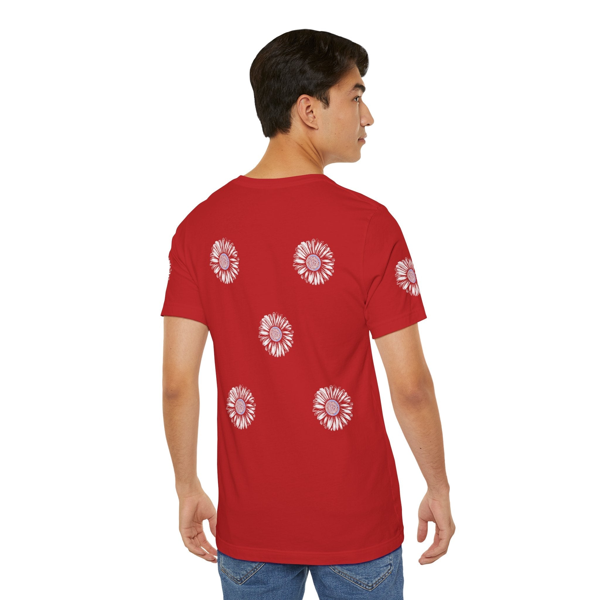Boho Blue Mandala Tee Boho Wear