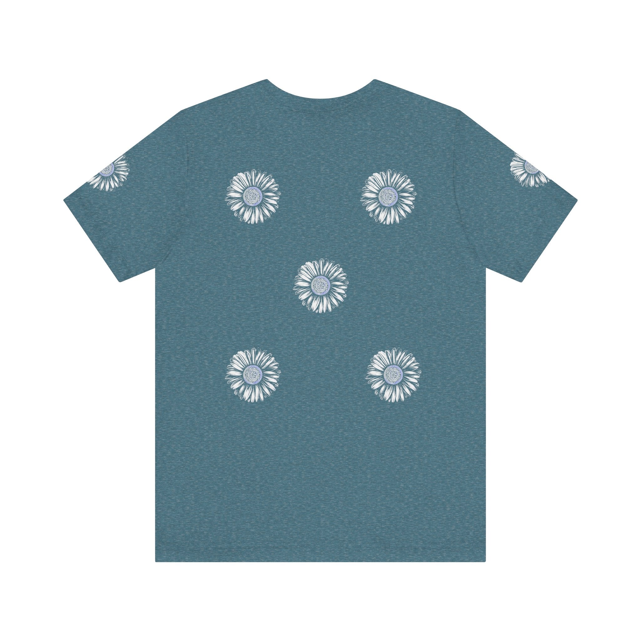Boho Blue Mandala Tee Boho Wear