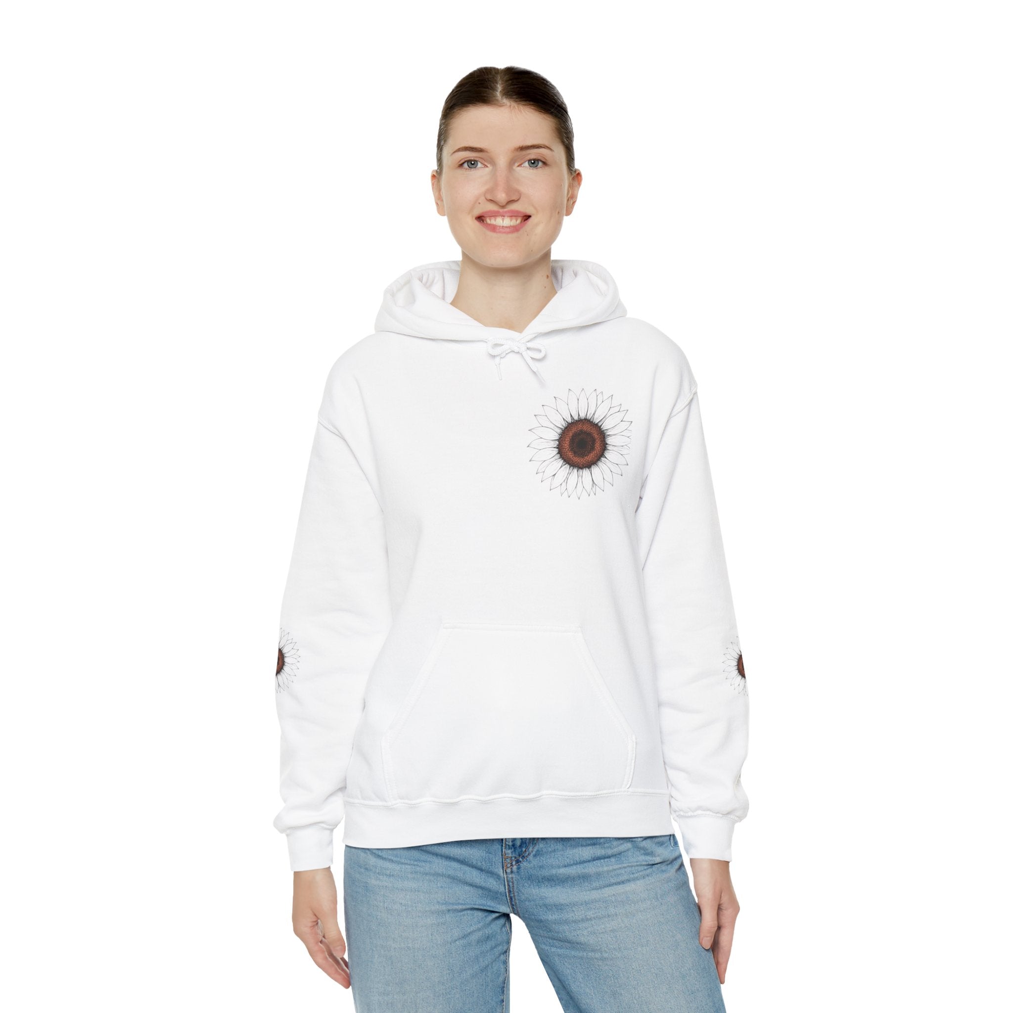 Funny Boho Sunflower Hoodie Boho Wear