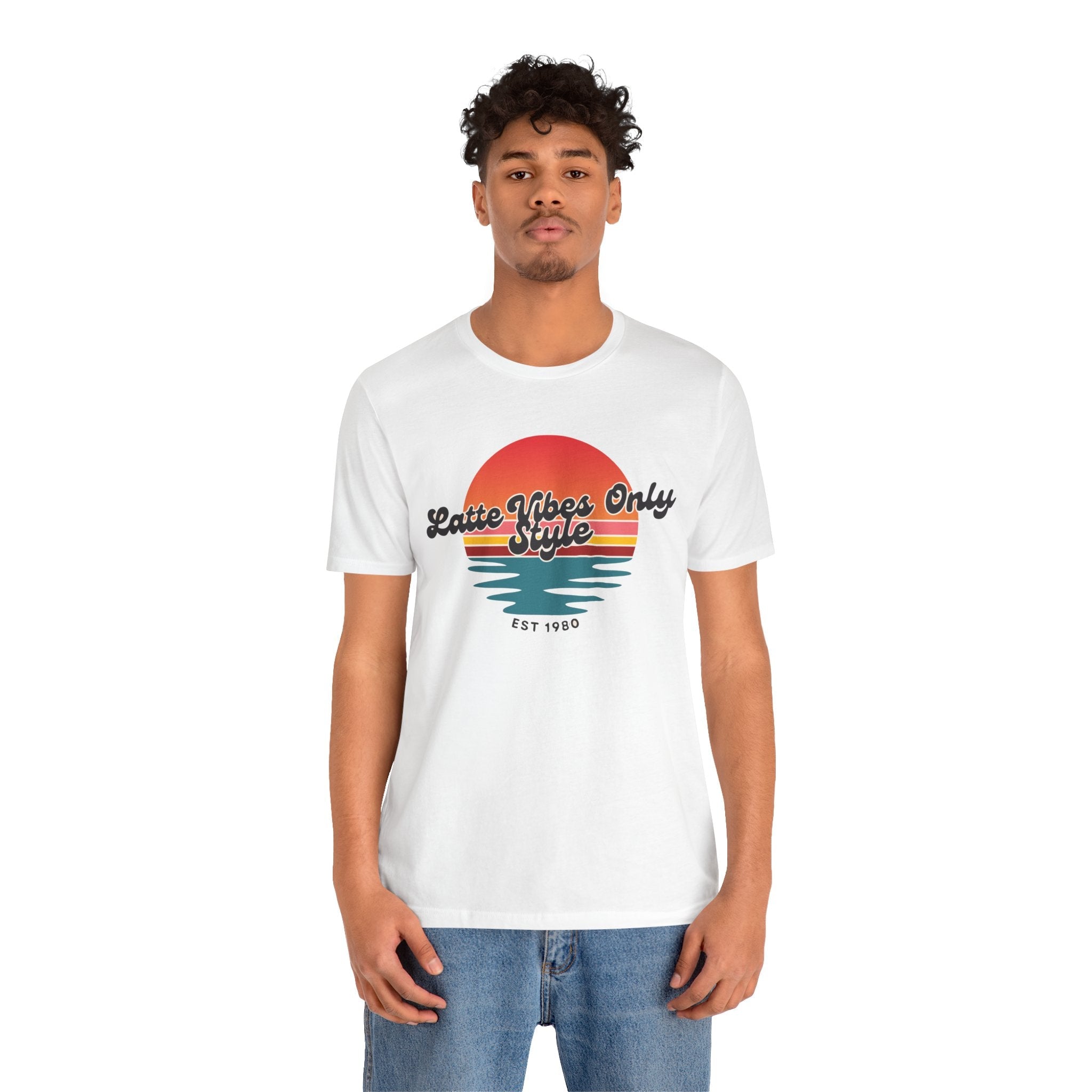 Latte Vibes Only T-Shirt Printify