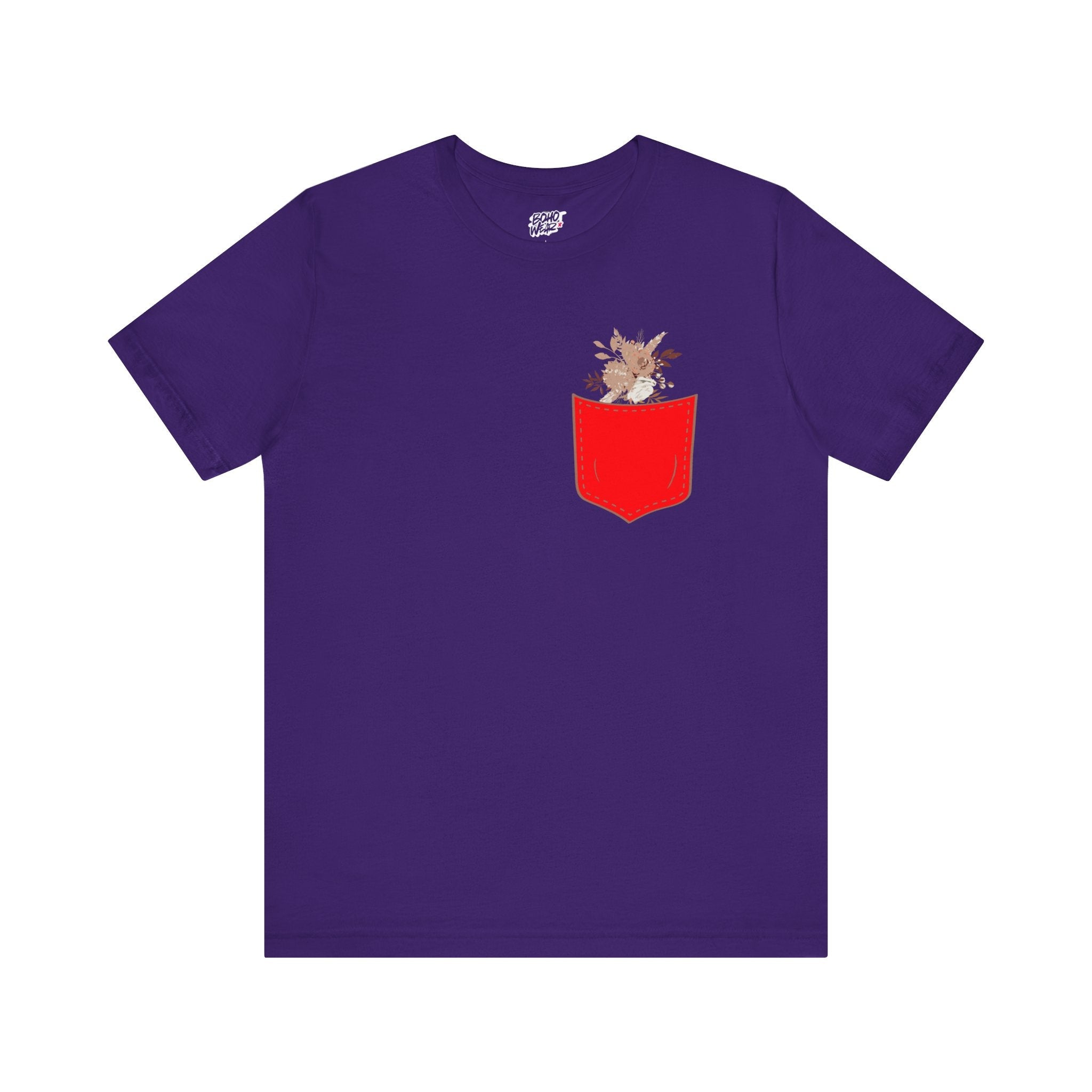 Pocket and Dry Flowers Tee Printify