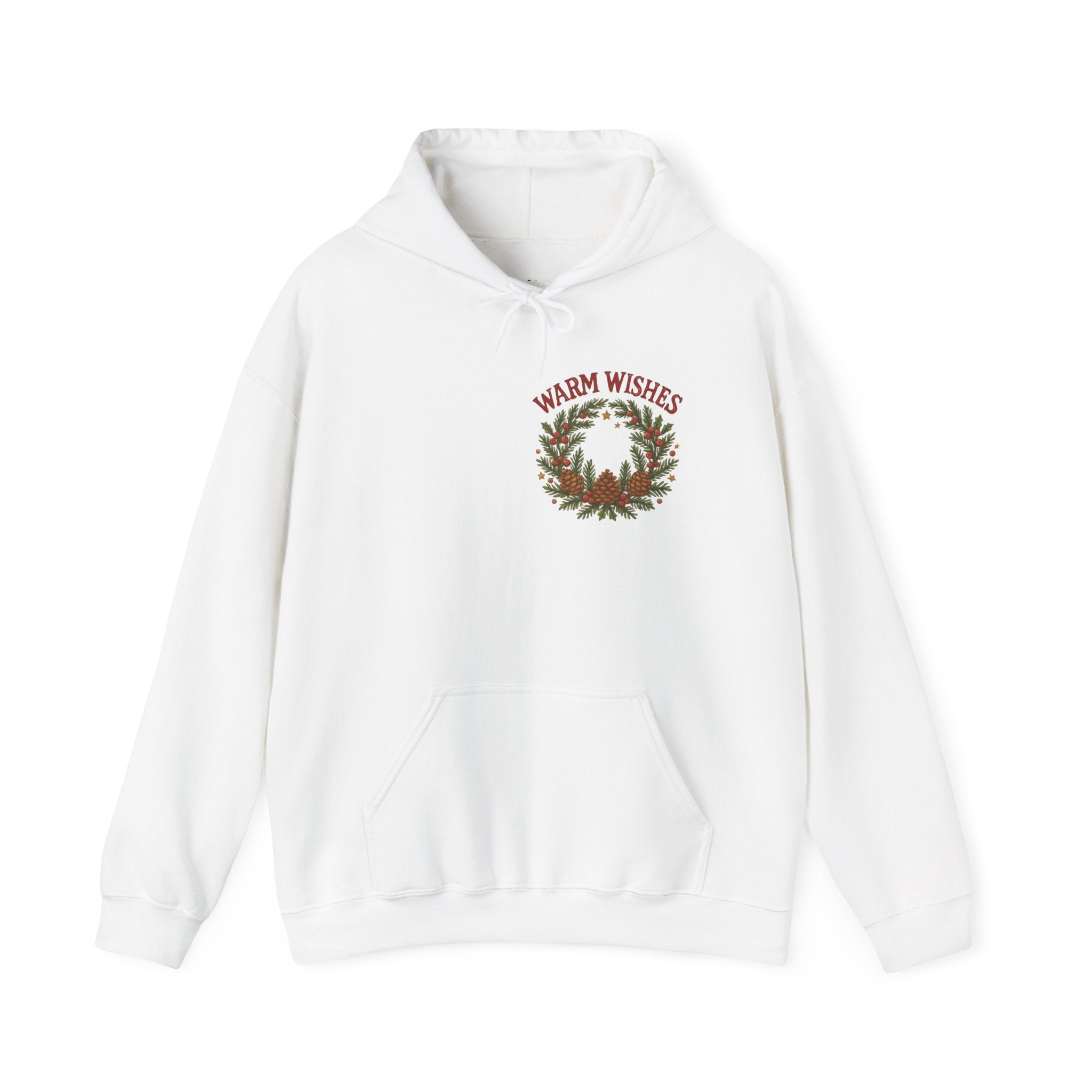 Hooded Sweatshirt - Warm Wishes Printify