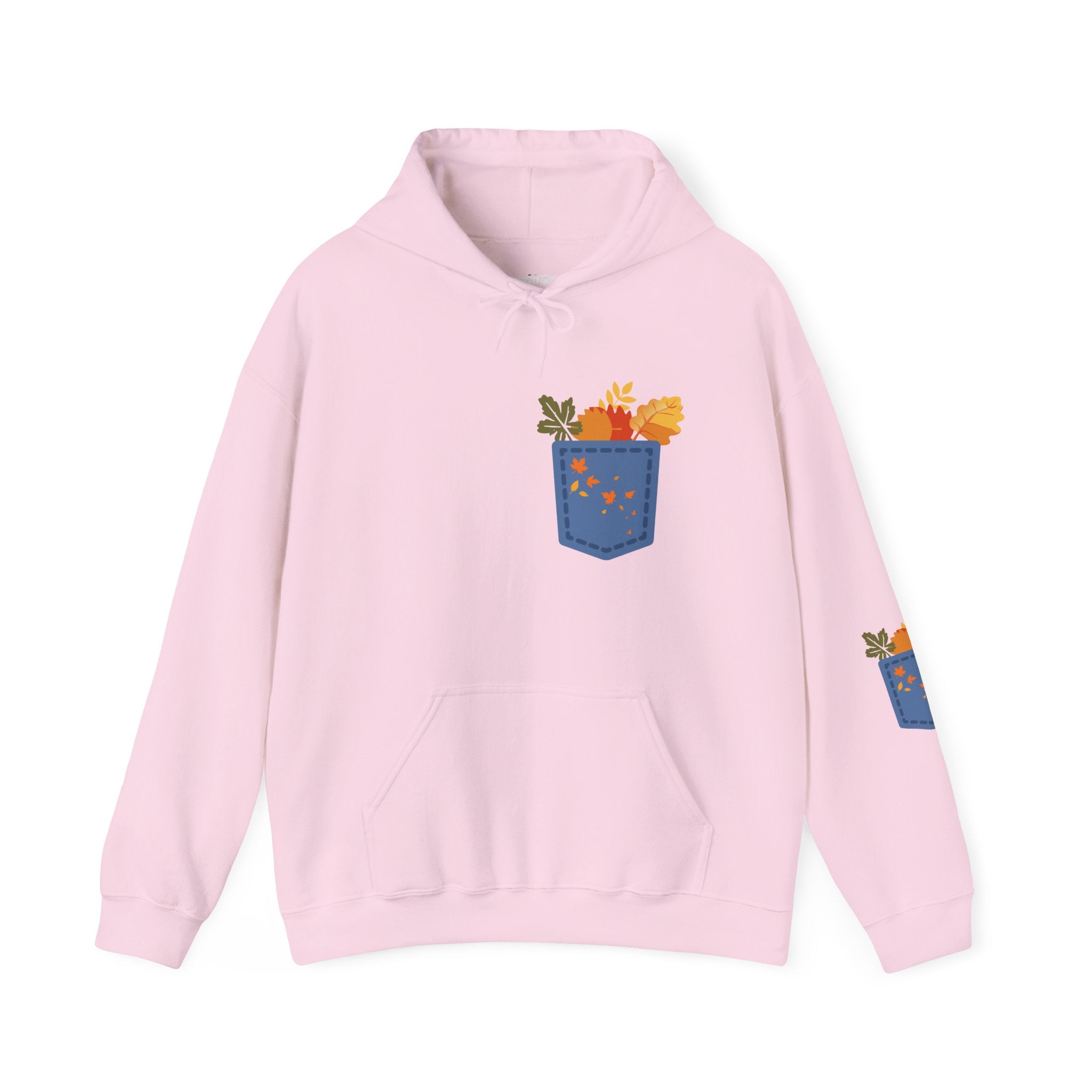 Floral Pocket Hoodie - Cozy Unisex Sweatshirt for Gardening Lovers Boho Wear