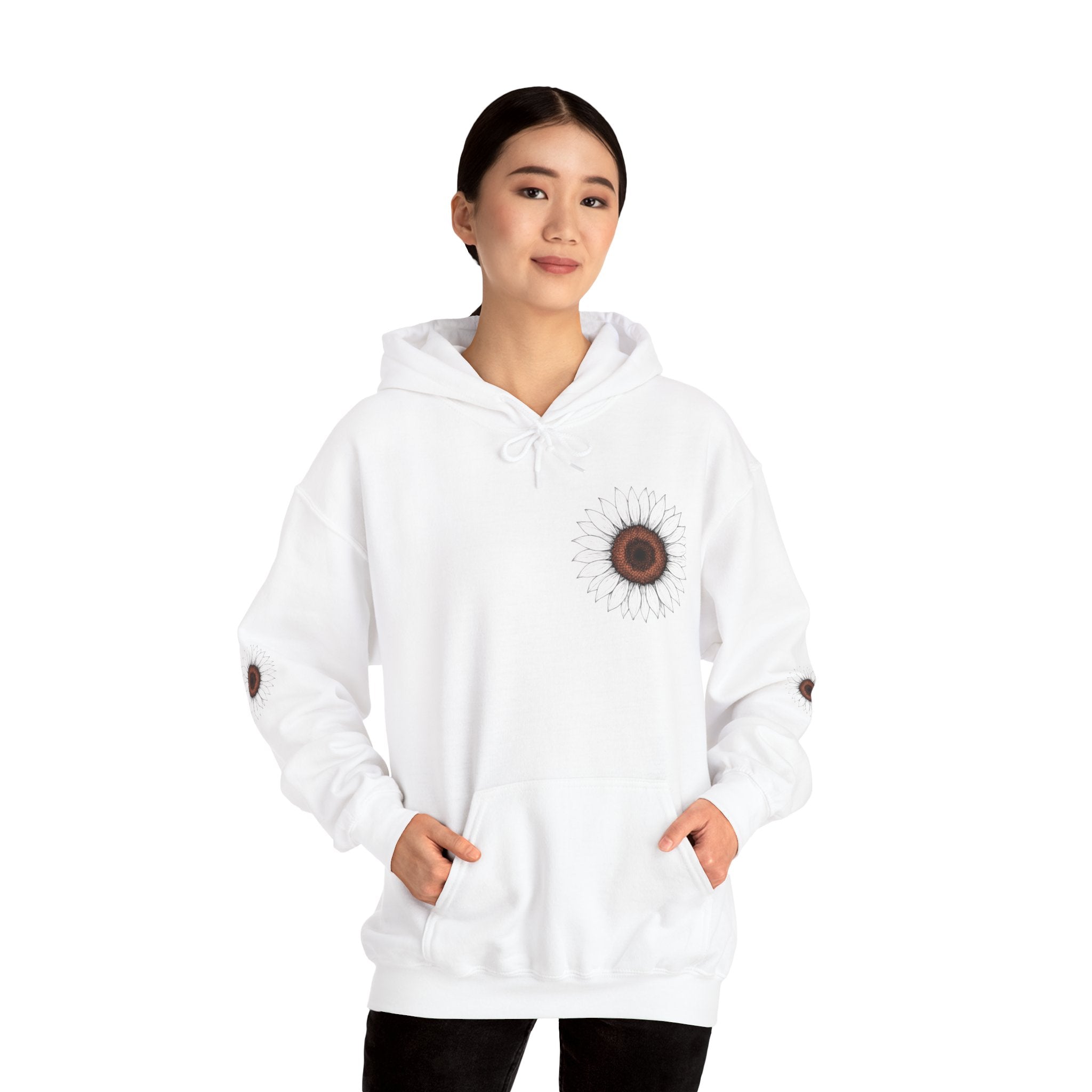 Funny Boho Sunflower Hoodie Boho Wear