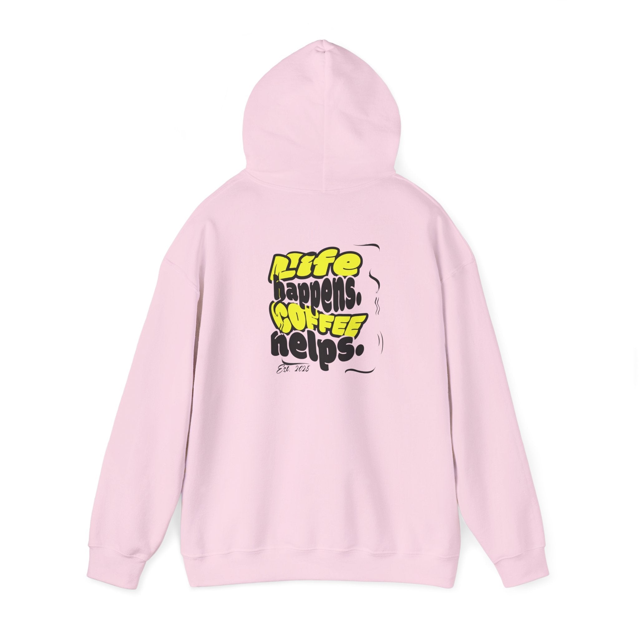 Coffee Helps Hoodie Printify