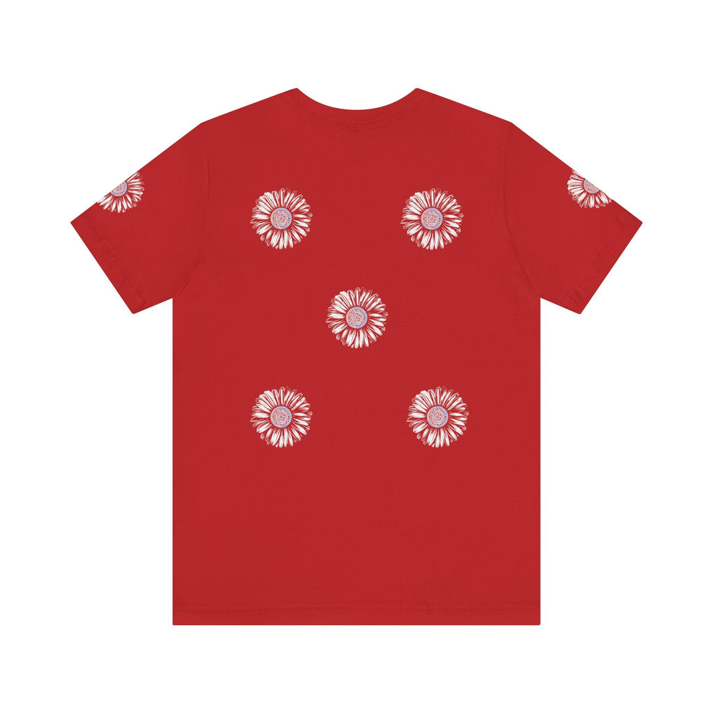 Boho Blue Mandala Tee Boho Wear