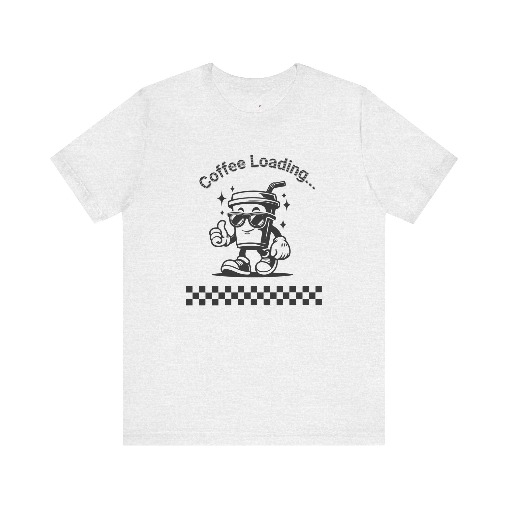 Coffee Loading Retro Tee Printify