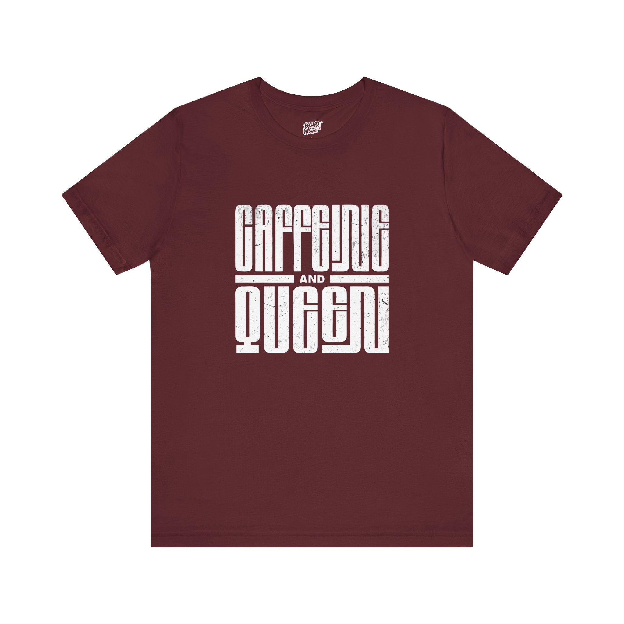 T-Shirt for Coffee Lovers - Caffeine Queen Design Printify