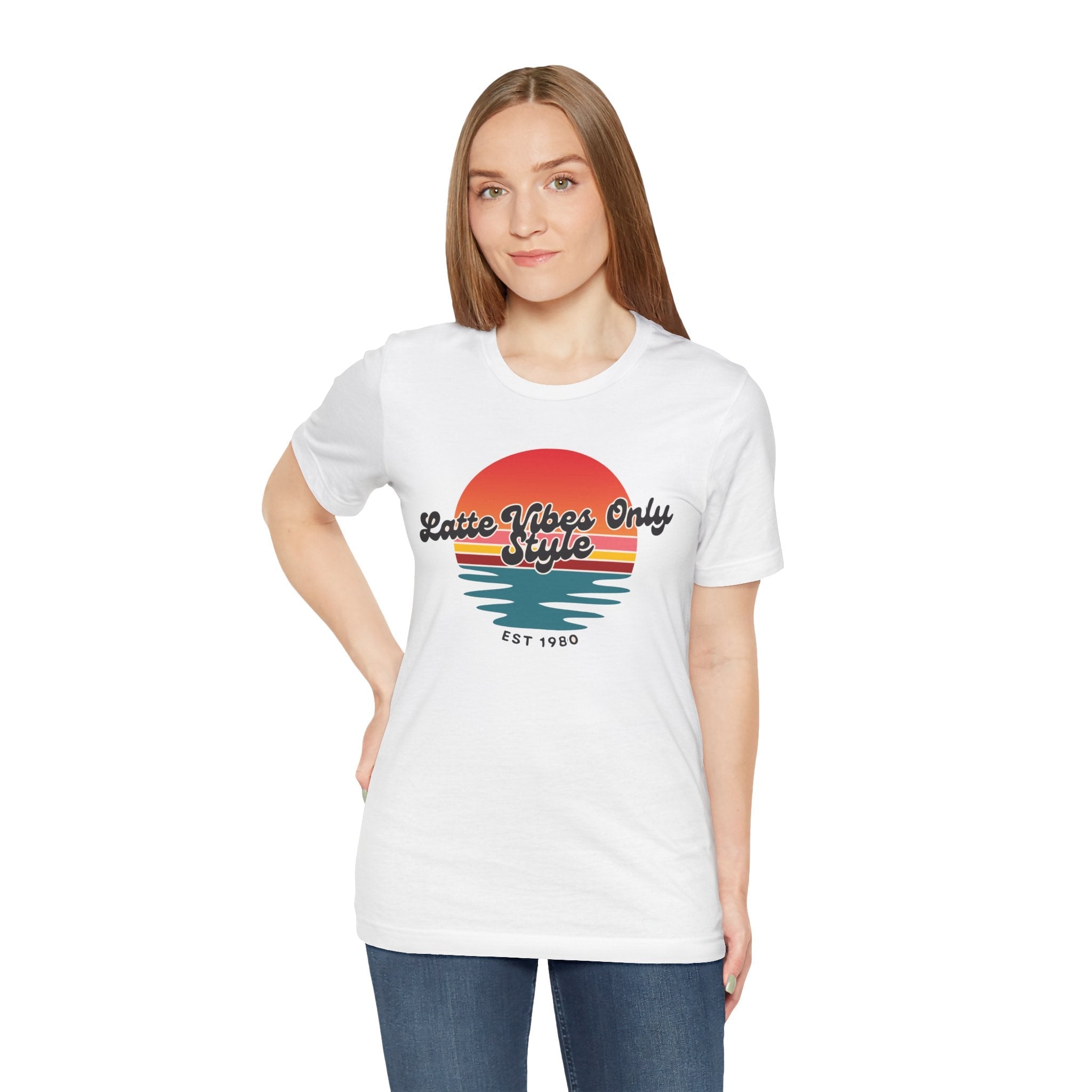 Latte Vibes Only T-Shirt Printify