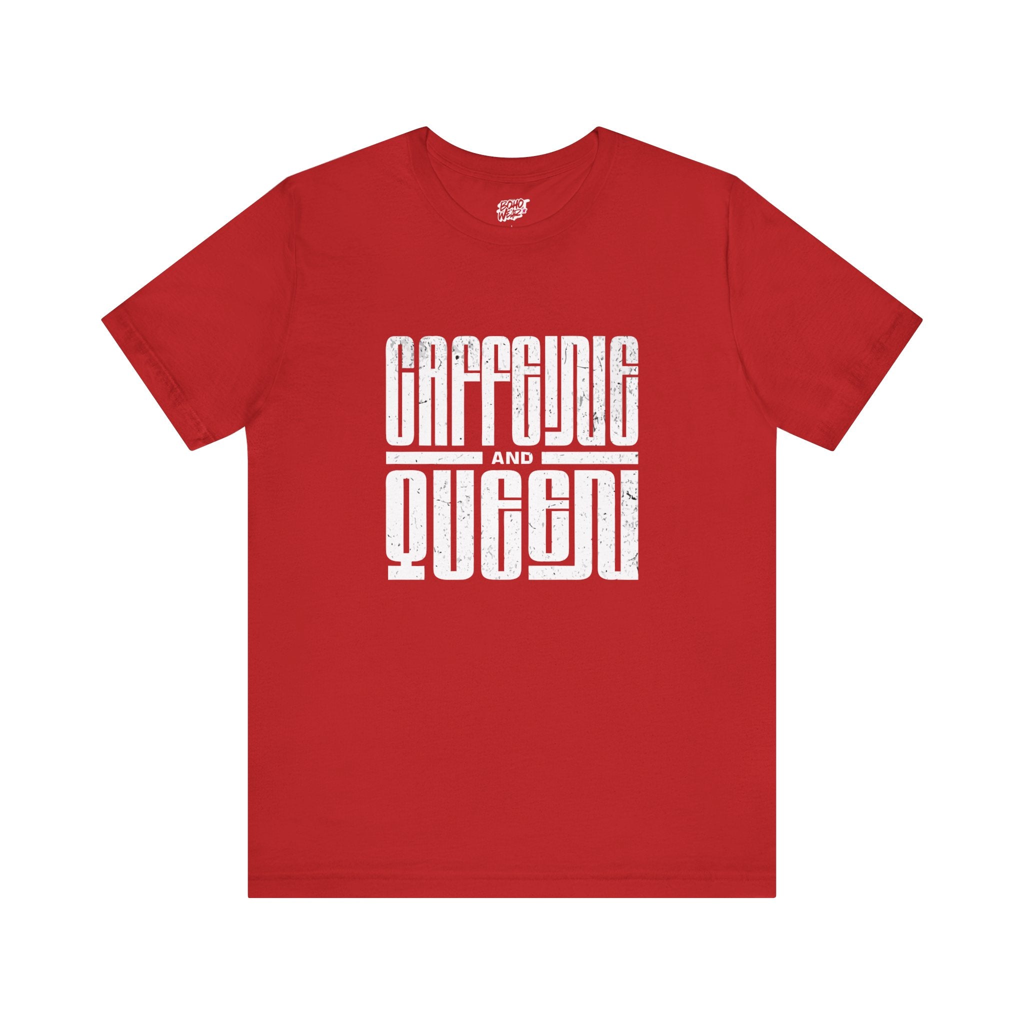T-Shirt for Coffee Lovers - Caffeine Queen Design Printify