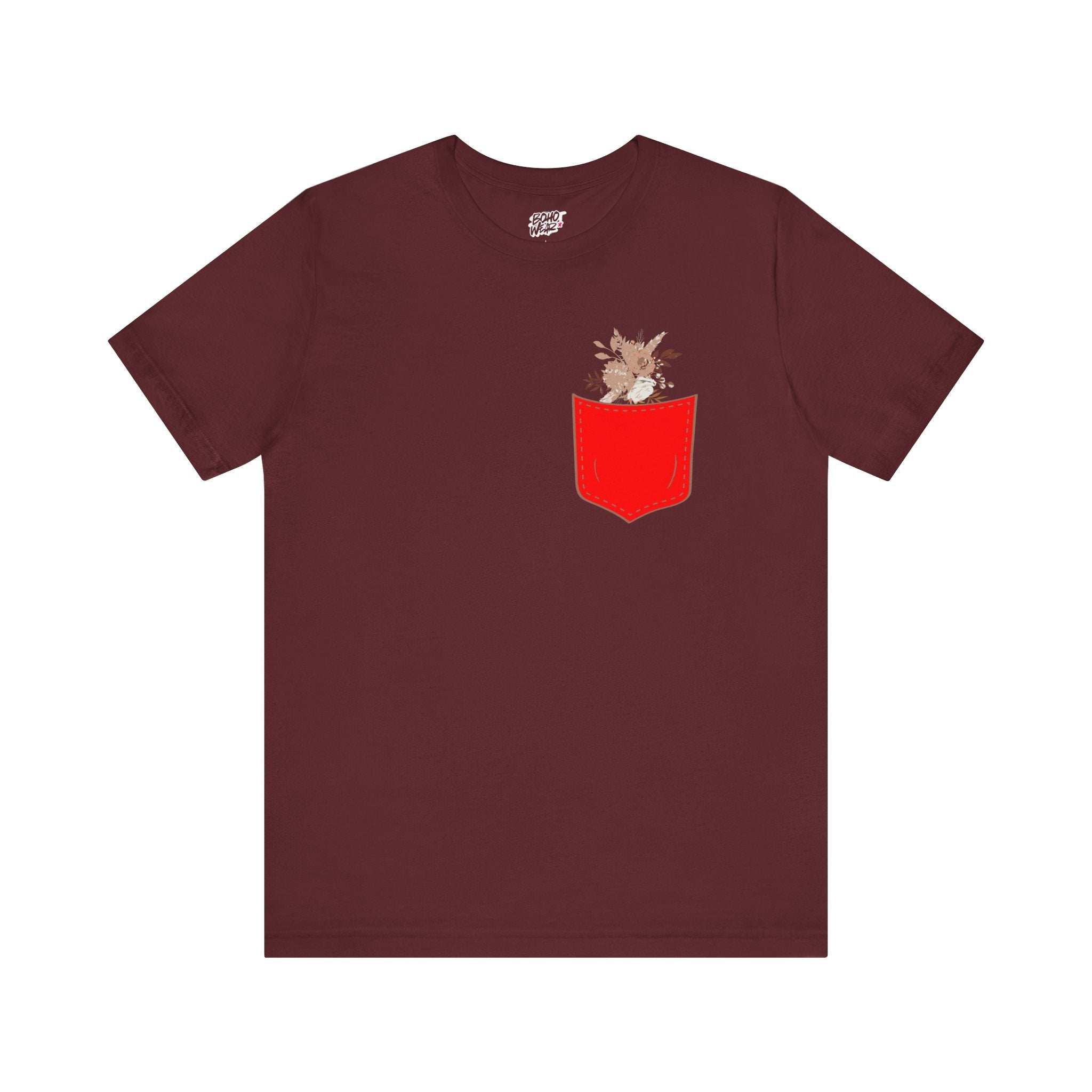 Pocket and Dry Flowers Tee Printify