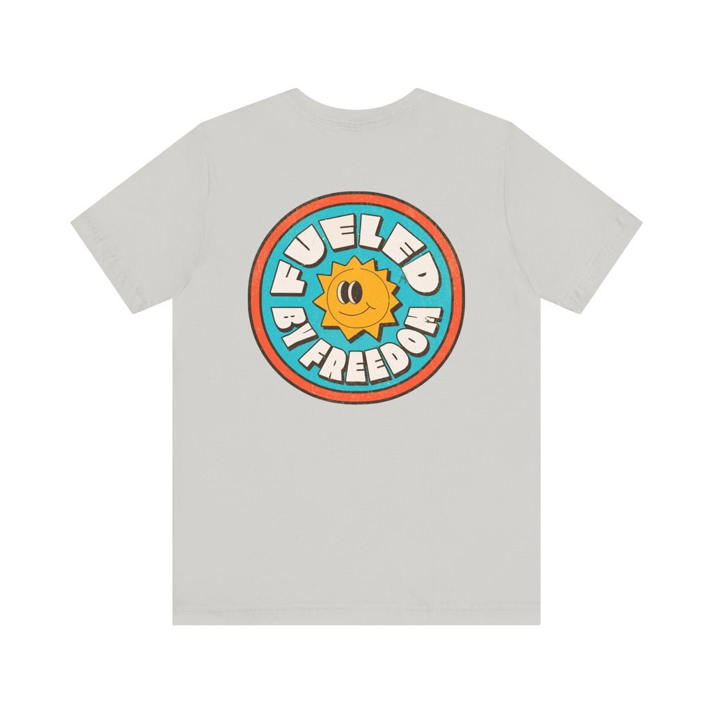 T-Shirt Fueled by Freedom Graphic Tee Printify