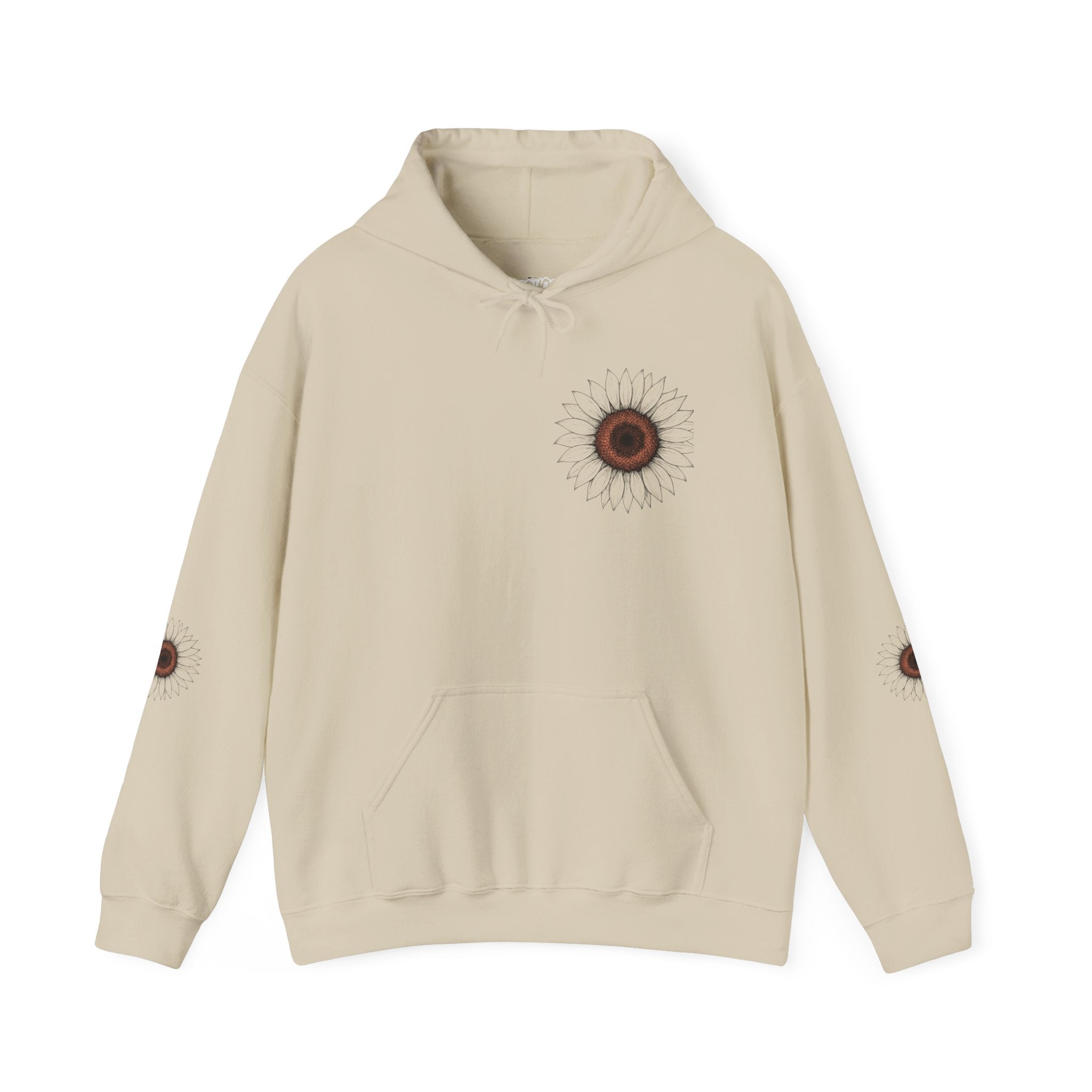 Funny Boho Sunflower Hoodie Boho Wear