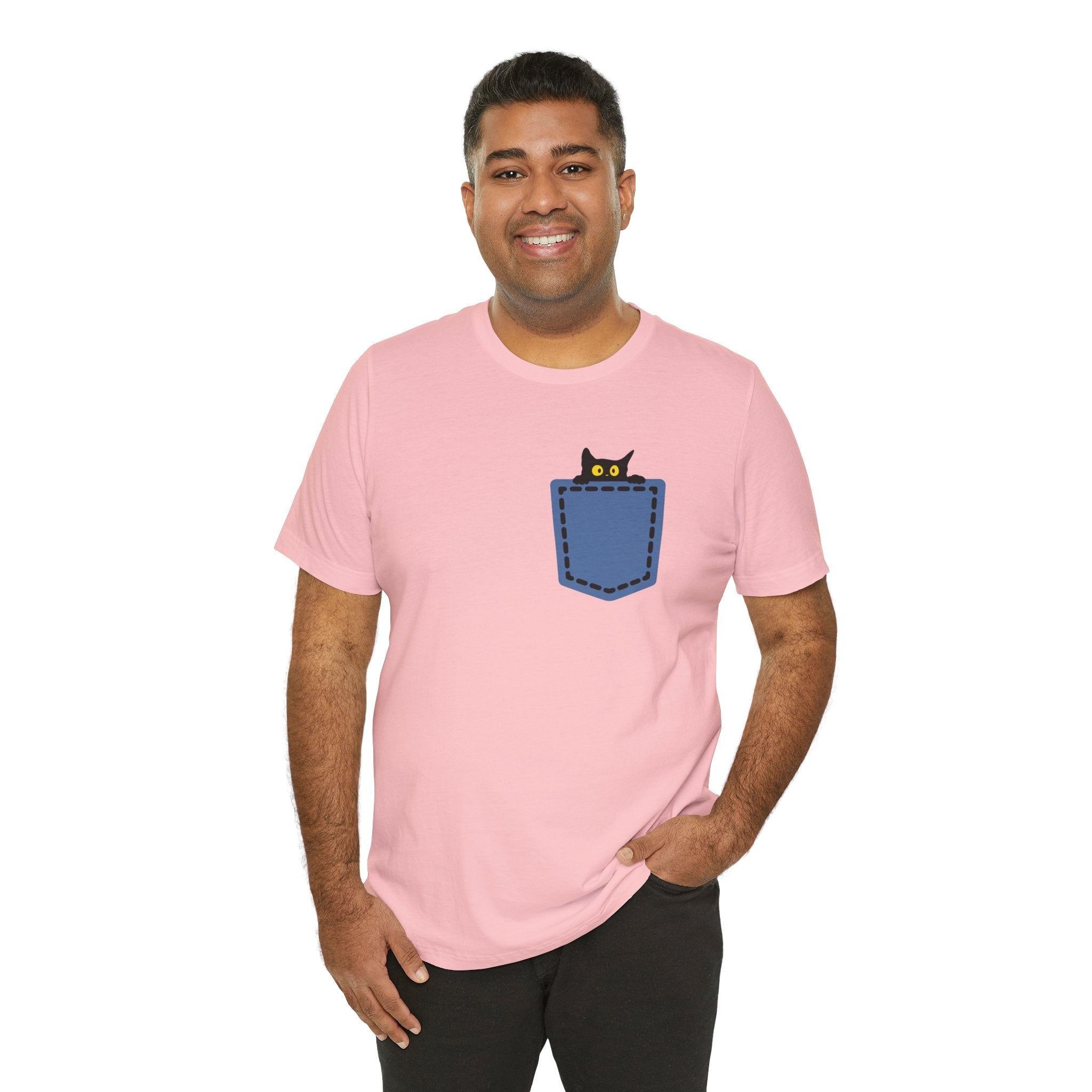Cat Pocket Tee Boho Wear