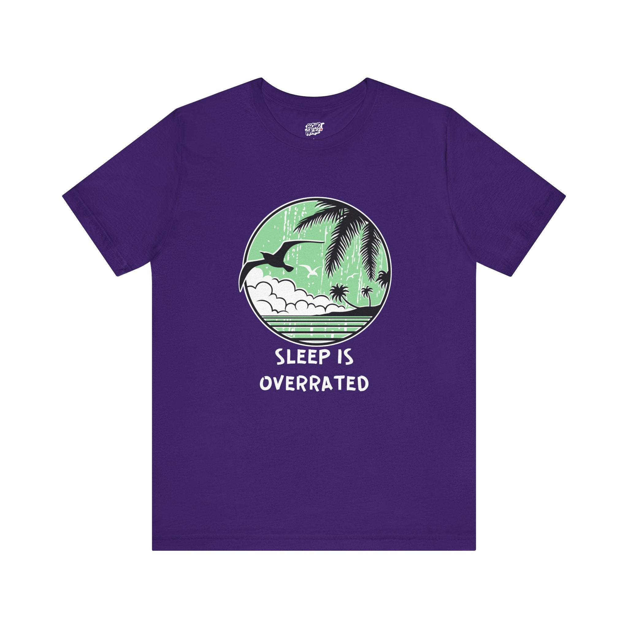 Sleepy Days Unisex Tee: Beach Lovers Printify