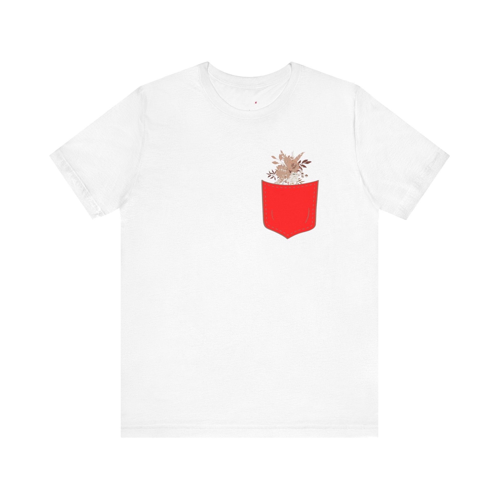 Pocket and Dry Flowers Tee Printify
