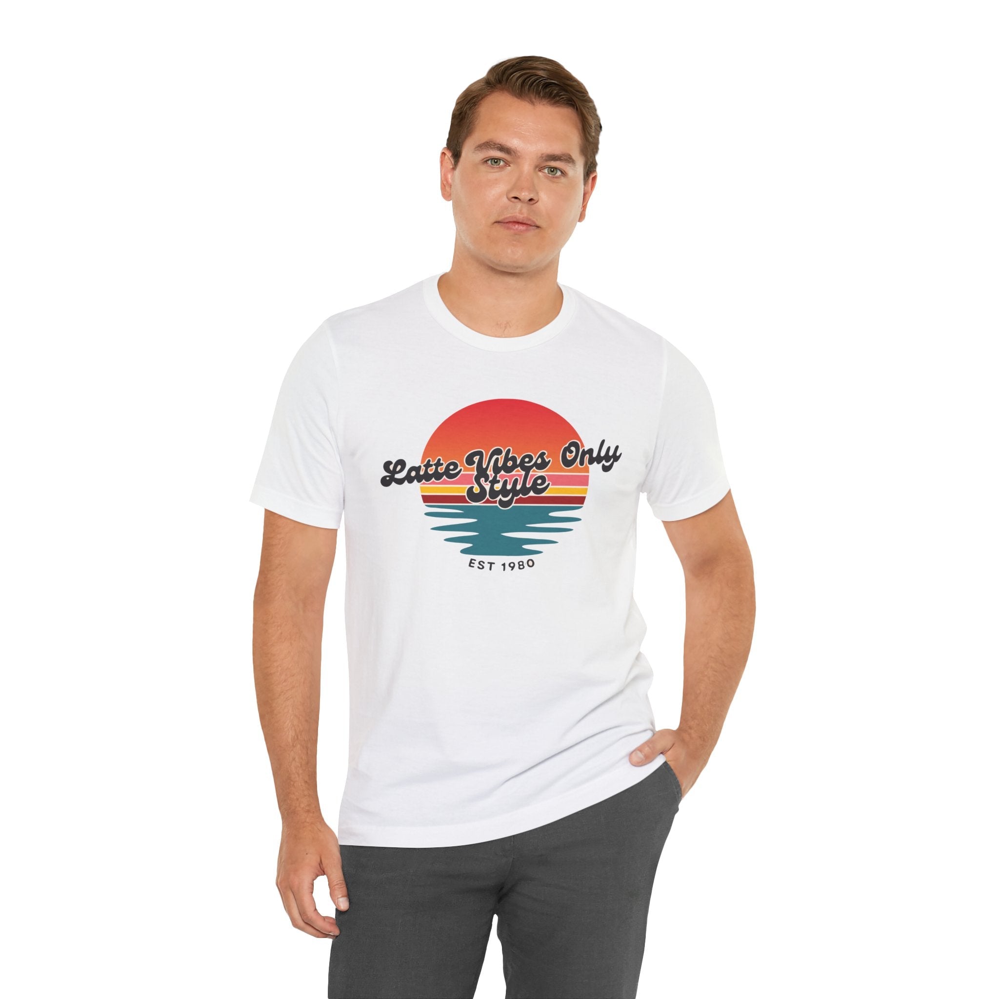 Latte Vibes Only T-Shirt Printify