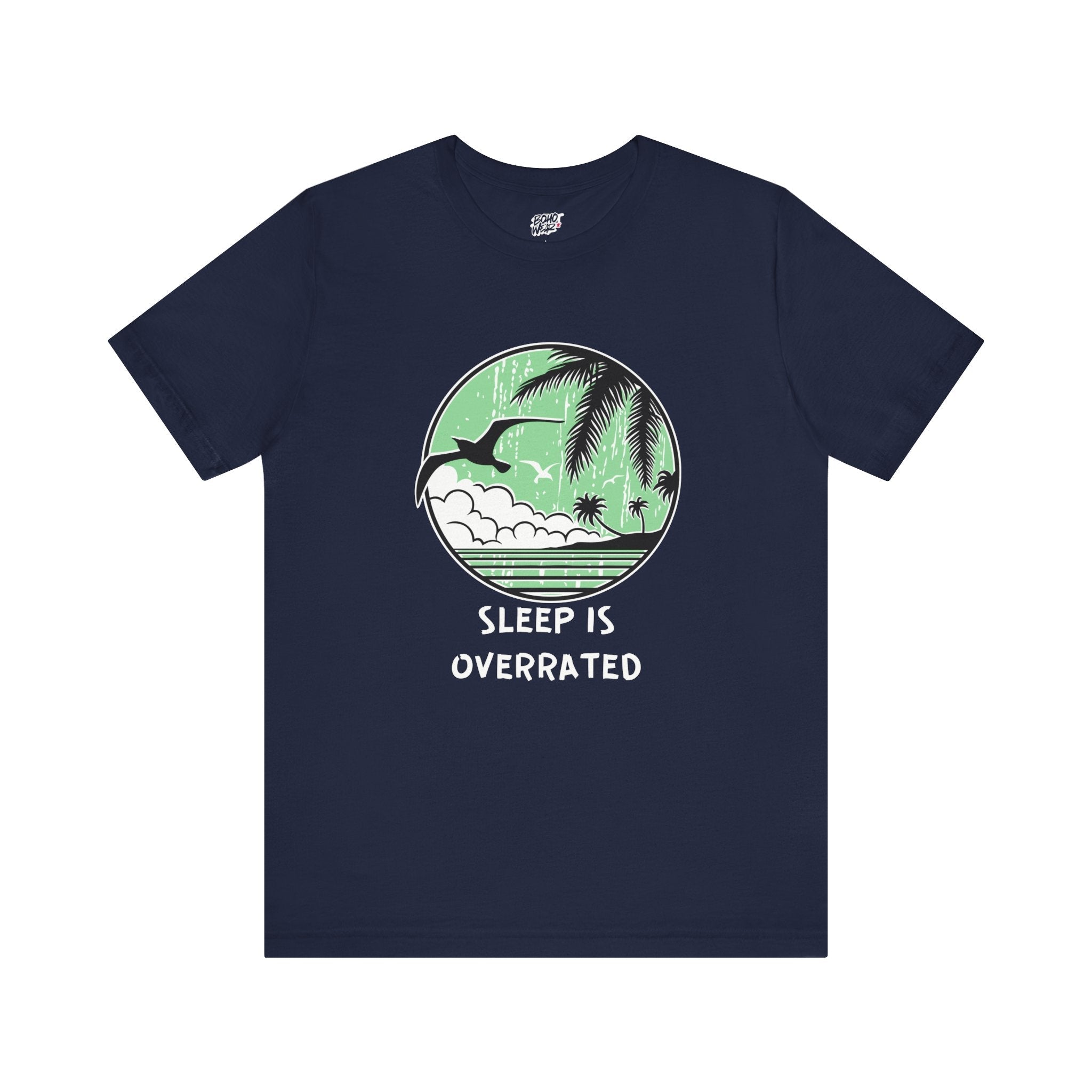 Sleepy Days Unisex Tee: Beach Lovers Printify