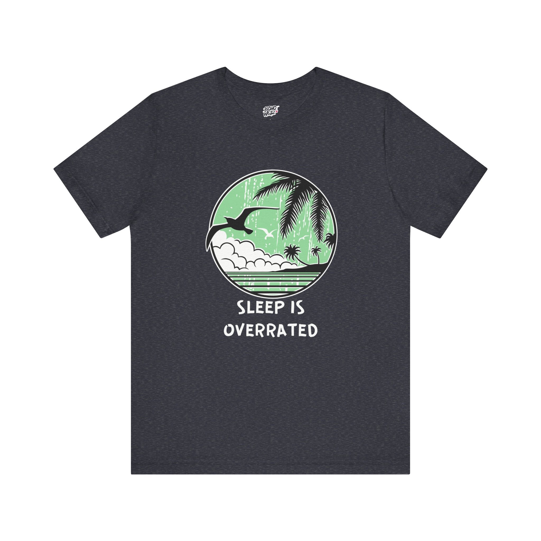 Sleepy Days Unisex Tee: Beach Lovers Printify
