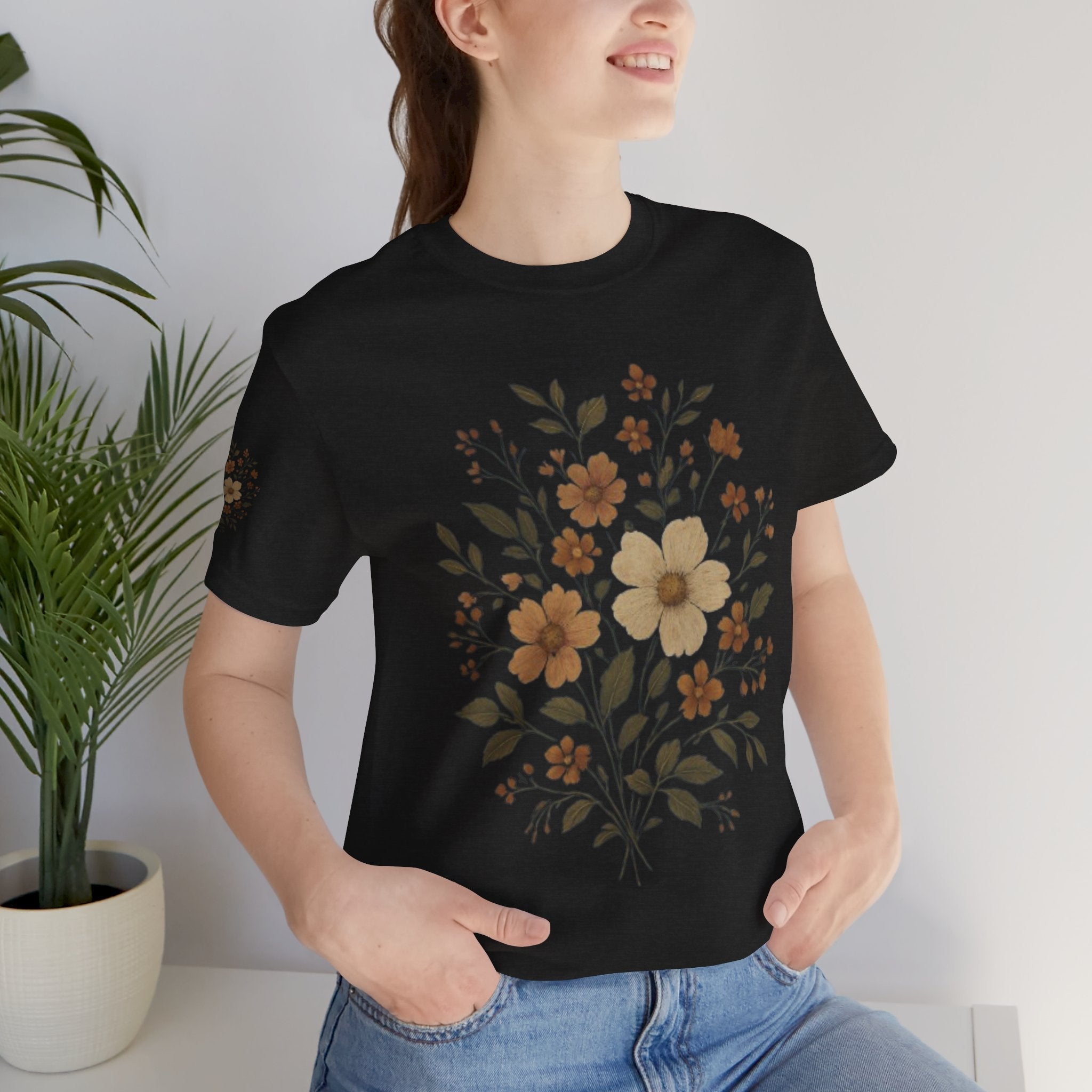Boho Floral Tee Printify