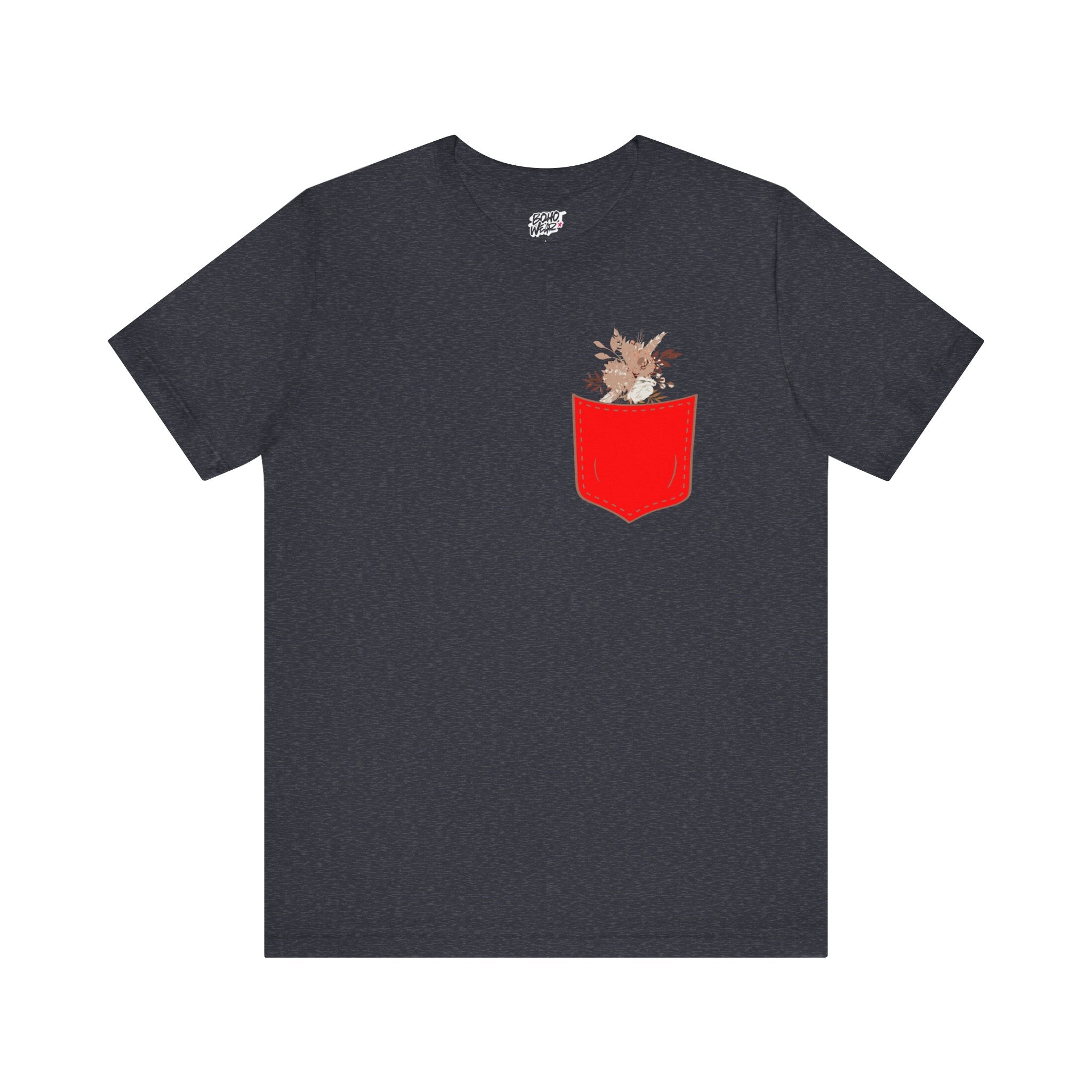 Pocket and Dry Flowers Tee Printify