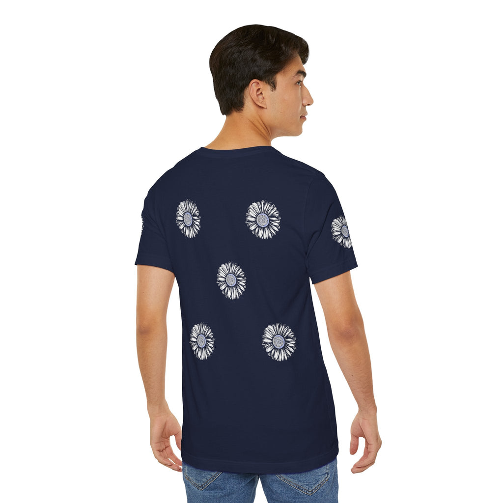 Boho Blue Mandala Tee Boho Wear