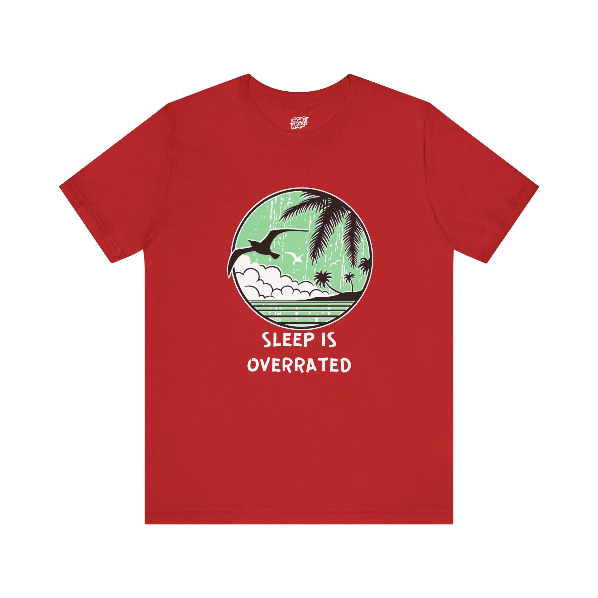 Sleepy Days Unisex Tee: Beach Lovers Printify
