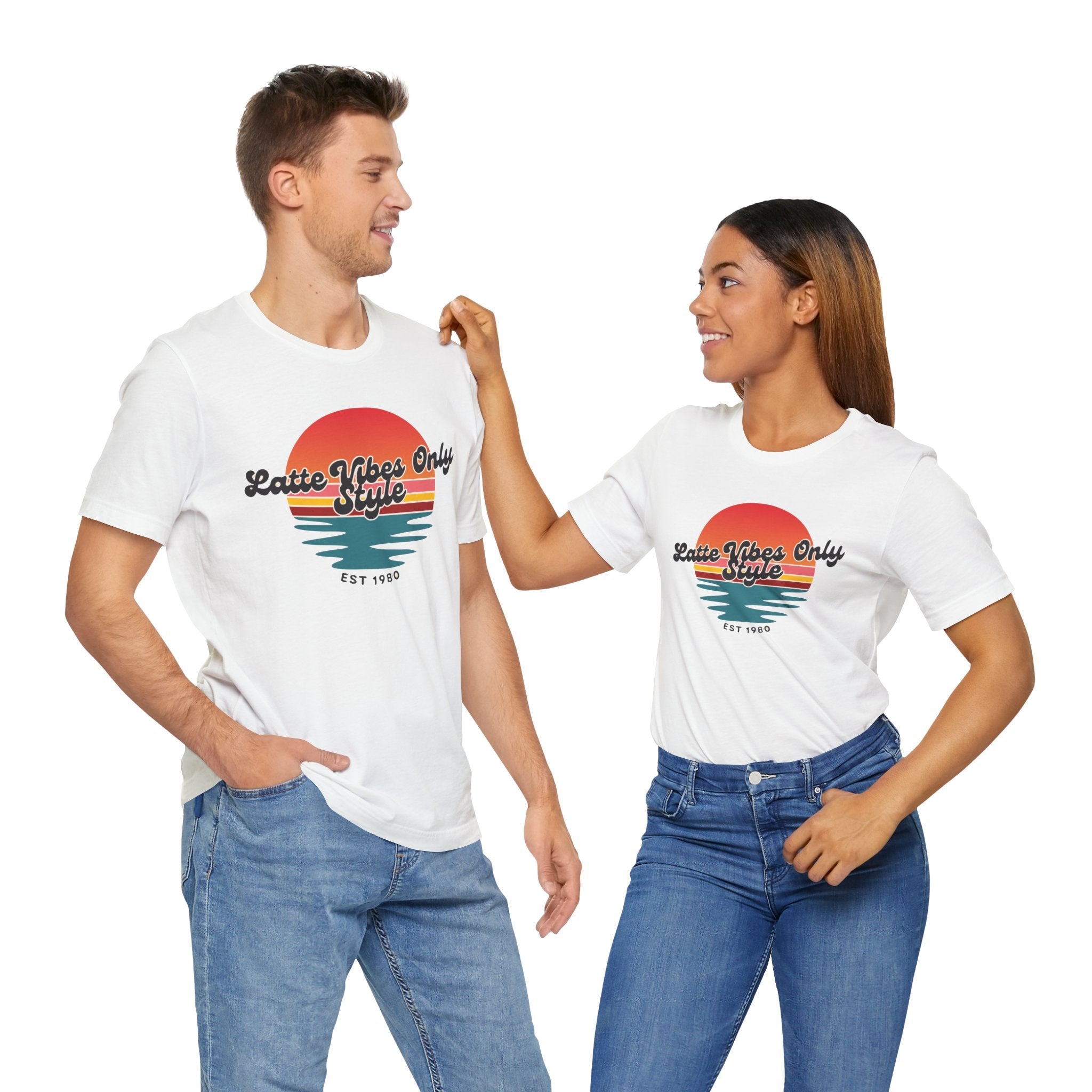 Latte Vibes Only T-Shirt Printify